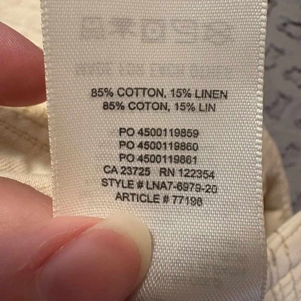 Wilfred Free Cropped Tapered Leg Pants Size 4 - Picture 9 of 9